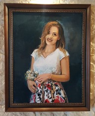 Portrete pictate la comanda foto