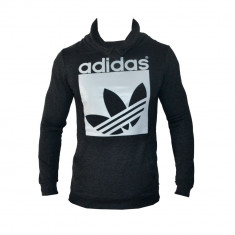 Hanorac Adidas Originals - Gri Negru sau Albastru - Toate Mas - din Bumbac G328 foto