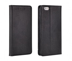 Husa Lenovo A536 Flip Case Inchidere Magnetica Neagra foto