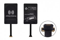 Adaptor incarcator wireless micro USB universal foto