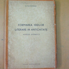 Formarea ideilor literare in antichitate D. M. Pippidi Bucuresti 1944 017