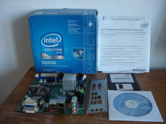 Placa de baza intel DQ45EK mini itx LGA 775 DDR2 video on board foto