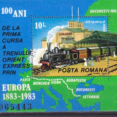 100 ani Orientexpres ,nr lista 1090, Romania .