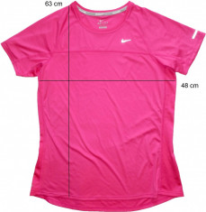 Tricou sport NIKE Running Miler, calitativ, ca nou (dama XL) cod-173954 foto