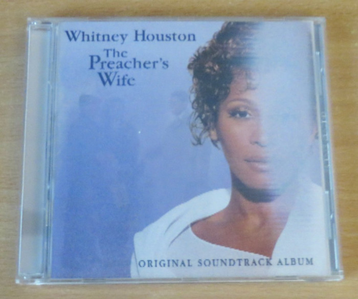 Whitney Houston - Preacher&#039;s Wife Soundtrack CD (coperta cu holograma)