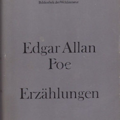 EDGAR ALLAN POE - ERZAHLUNGEN ( IN GERMANA )