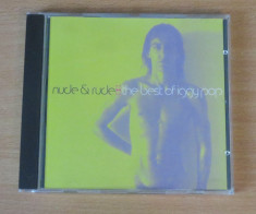 Iggy Pop - Nude &amp;amp; Rude (The Best of Iggy Pop) (1996) CD foto