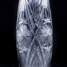 Vaza din cristal (8) , h x di : 20,5 x 6 cm