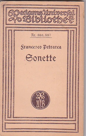 FRANCESCO PETRARCA - SONETTE ( IN GERMANA - GOTICA )