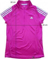 Tricou sport ADIDAS deosebit, stare foarte buna (dama L spre XL) cod-173955 foto