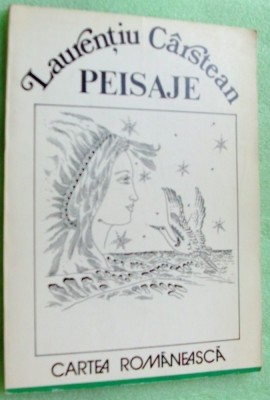 LAURENTIU CARSTEAN - PEISAJE (VERSURI, 1985) [coperti &amp;amp; desene SABIN STEFANUTA] foto