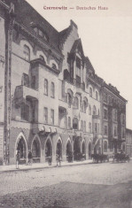 BUCOVINA , CERNAUTI , CASA GERMANA , EDITURA MORITZ GOTTLIEB BUCHHANDLUNG foto