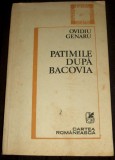 Ovidiu Genaru - Patimile dupa Bacovia (1986), antologie poezii + inedite, Alta editura