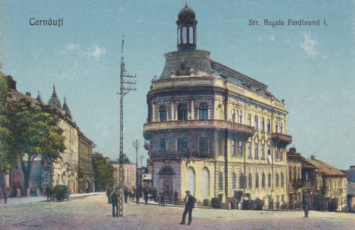 BUCOVINA , CERNAUTI , STRADA REGELE FERDINAND I