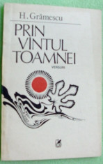 (HARALAMBIE) H. GRAMESCU - PRIN VANTUL TOAMNEI (VERSURI 1987/dedicatie-autograf) foto