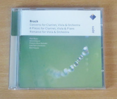 Bruch - Works for Clarinet &amp;amp; Viola (Paul Meyer, Gerard Causse) CD foto