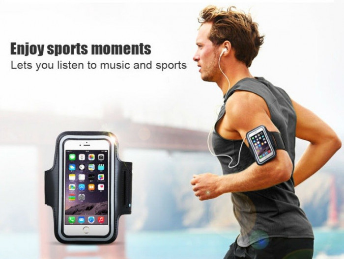 Armband husa brat / mana telefon alergat, bicicleta, sala pt iPhone 9 X 11 12 13