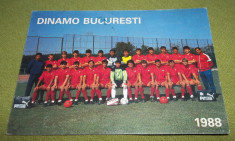 cp Dinamo Bucuresti lot 1988 foto