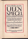 CHARLES DE COFTER - ULEN SPIEGEL ( IN GERMANA - GOTICA )