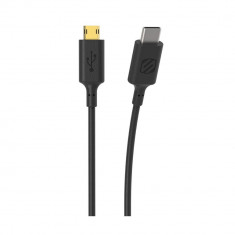 Cablu StrikeLine USB-C EZTIP C to Micro USB reversibil (Negru) foto