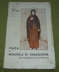 Dumitru Stanescu - Viata si minunile Sf. Paraschiva (circa 1940) foto