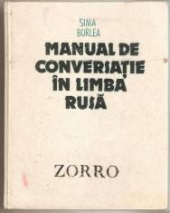 Sima Borlea-manual de conversatie in limba rusa foto