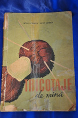 Tricotaje de mina - Both Cornelia, Recht Martha,1959. Carte veche cusaturi! foto