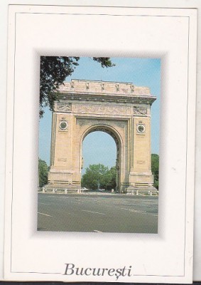 bnk cp Bucuresti - Arcul de Triumf - necirculata foto