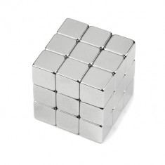 Magnet neodim puternic cub 10 mm N52 ndfeb neodymium foto