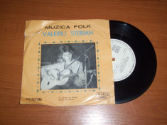 VALERIU STERIAN-MUZICA FOLK disc vinil single (format mic) vinyl pick-up pickup foto