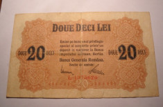 20 lei 1917 BGR foto