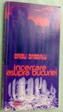 Cumpara ieftin CRISU DASCALU - INCERCARE ASUPRA BUCURIEI (VERSURI, 1978) [dedicatie / autograf]