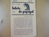 Bilete de papagal 1937 seria III nr. 24 Tudor Arghezi Ceahlau Mangalia, Alta editura