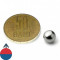 Magnet sfera puternic din neodim 8 mm experimente magnetice neodymium