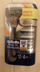 Aparat Gillette Fusion Proglide Flex Ball cu 5 rezerve Proglide foto