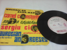 DISC VINIL MELODII DE ALEX.MANDY AURELIAN ANDREESCU,ANDA CALUGAREANU EDC 10.384 foto