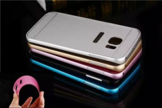 Husa / Bumper aluminiu cu spate acril Samsung Galaxy S6 edge+ / S6 edge plus foto
