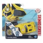 Jucarie Transformers Robots In Disguise 1-Step Changers Patrol Mode Bumblebee foto