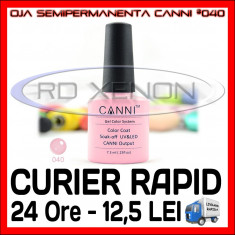 OJA SEMIPERMANENTA (PERMANENTA) SWEET PINK #040 CANNI - MANICHIURA UV foto