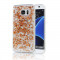 Husa aurie/ transparenta Galaxy S5 / S5 NEO Samsung + Folie display GRATIS