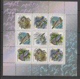 RUSIA 1993 &ndash; FAUNA DIN OCEANUL PACIFIC, KLEIBOGEN MNH, G100, Nestampilat