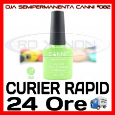 OJA SEMIPERMANENTA (PERMANENTA) LIGHT GREEN #082 CANNI - MANICHIURA UV foto