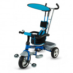 tricicleta DhsBaby Scooter Plus albastru foto