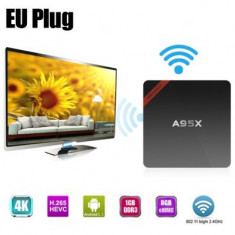 Android TV media player NEXBOX A95X Quad Core WIFI 64 bits foto