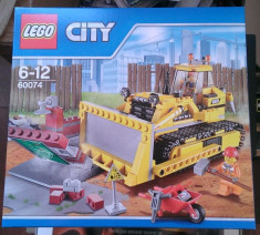 Lego City 60074 original - Buldozer - nou, sigilat foto