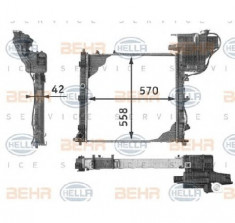 Radiator, racire motor MERCEDES-BENZ V CLASS 638 2 PRODUCATOR HELLA 8MK 376 721-651 foto