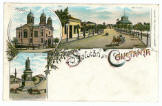 2790 - L i t h o, CONSTANTA - old postcard - unused foto