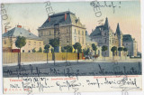 2766 - TIMISOARA, Railway Station - old postcard - used - 1907, Circulata, Printata