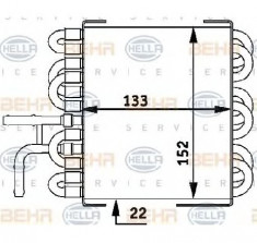 Racitor combustibil MERCEDES-BENZ C CLASS W203 PRODUCATOR HELLA 8MK 376 717-411 foto