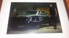 Autograf Vin Diesel foto